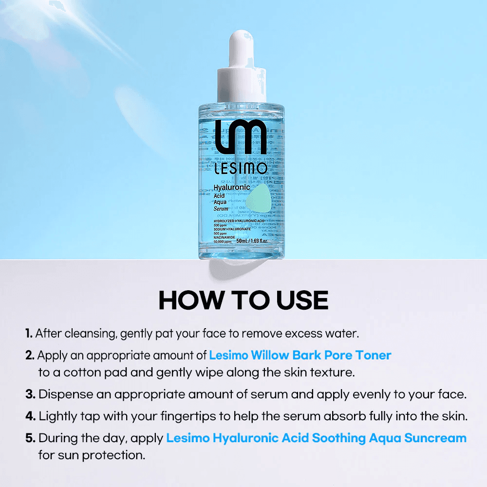 Lesimo Hyaluronic Acid Aqua Serum — image 1